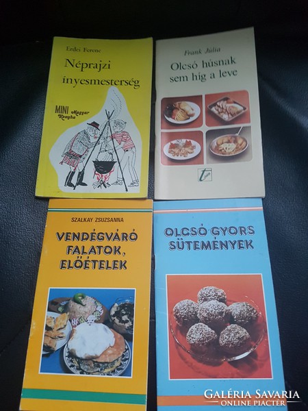 Collectors of retro-old recipe books - 8 pieces together. - Cookbook.