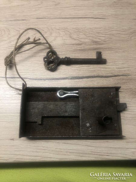 Old lock, in working condition.