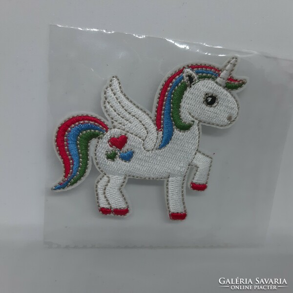 Unicorn sewing machine, clothes patch, iron-on clothes decoration