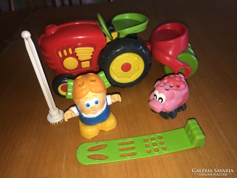 Farm plasticine molding set (approx. 15 years old toy)