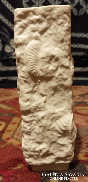 Kaiser fosszíliás motívum porcelán váza
