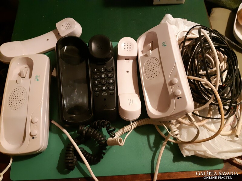 Régebbi telefonok,  kaputelefonok alkatrésznek