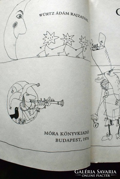 Csupa új mese , Würtz Ádám rajzaival 1976 mesekönyv