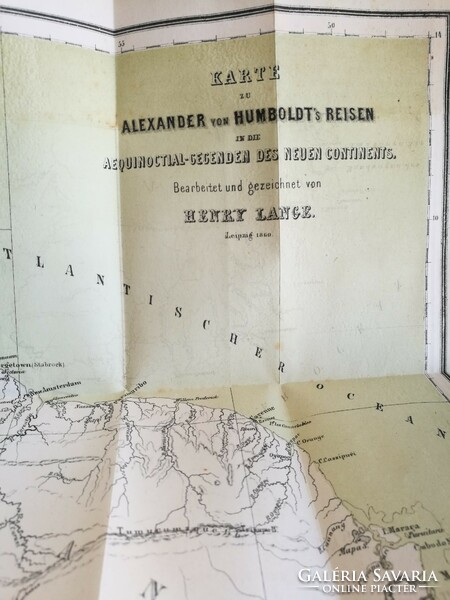 Alexander von Humboldt: Reise in die Aequinoctial-Gegenden des neuen Continents 1861