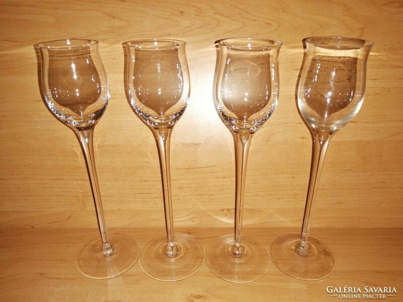 Set of stemmed glasses 22.5 cm high 4 pcs in one (z-2)