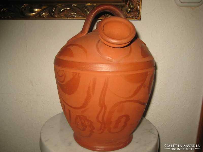 Pottery ceramic, spout, 28 cm, good condition