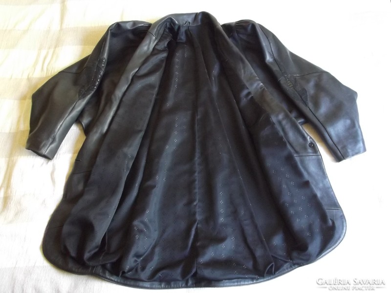 Women's retro leather jacket for sale! 42/44-Es. Genuine leather!
