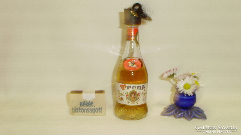 Retro TRENK vinjak, brandy mini ital - 1970-es évek