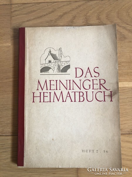 1956 History of Meininger. German language book / booklet