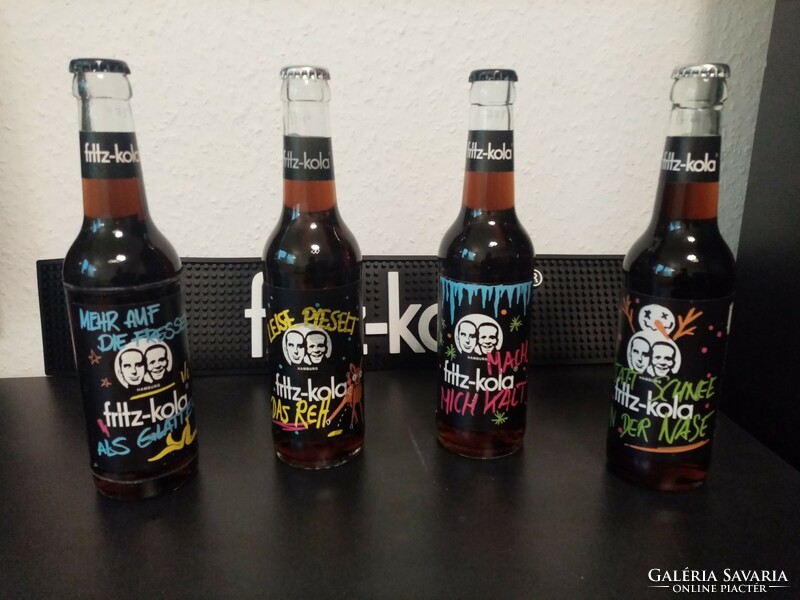 4 pieces of fritz cola limited edition