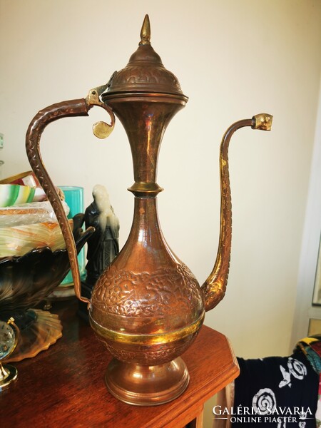 Antique Arabic copper jug