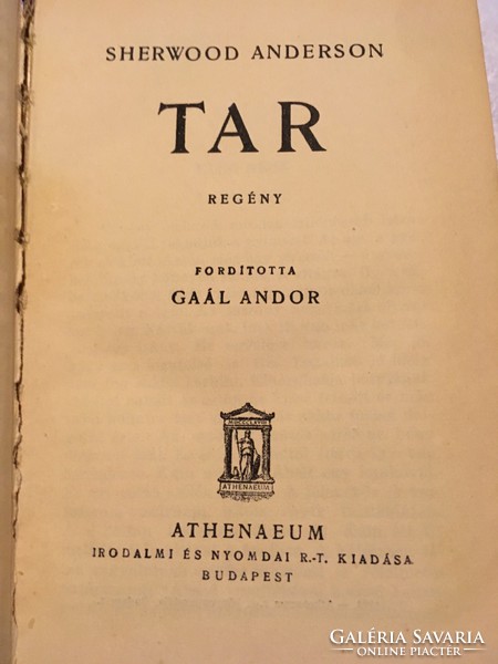 1930 Athenaeum könyvkiadó! 10 kötet!