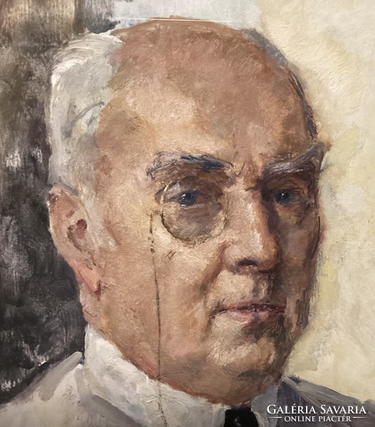 Portrait of Lipót Herman - István Gergely