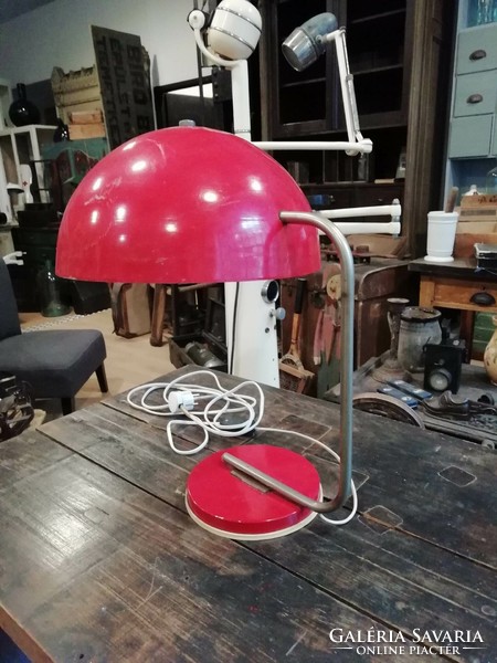 Large deer mushroom lamp, nice retro lamp, working from the 1960s, original condition