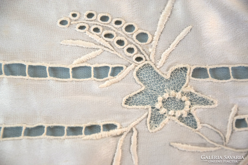 Old antique church religious tablecloth cushion cover rarity silk