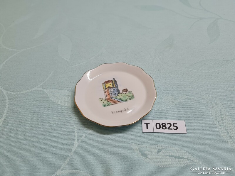 T0825 aquincum small plate Visegrád 8 cm