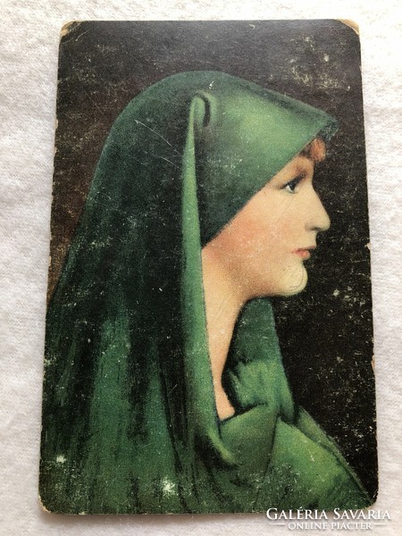 Antique, old Stengel postcard - 1918 -5.