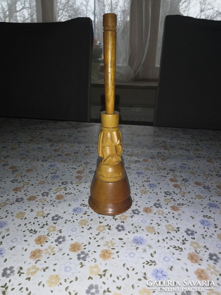 Hungarian carved wooden pen