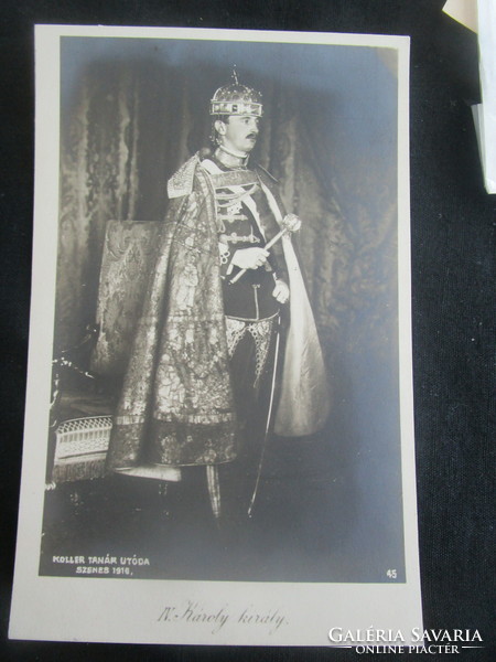 KORONÁZÁS BUDA 1916 UTOLSÓ MAGYAR KIRÁLY IV. KÁROLY KORABELI  FOTÓ FOTÓLAP