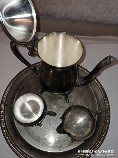 Beautiful silver plated tea set