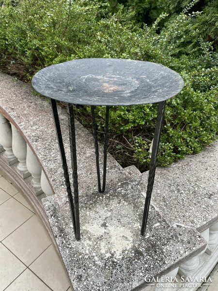 Wrought iron ashtray