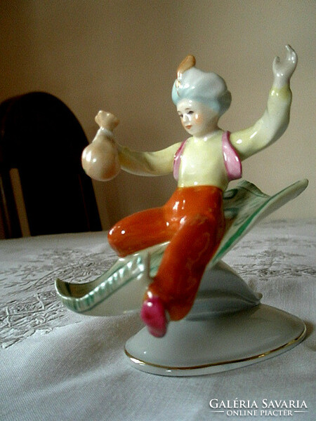 Drasche Aladdin porcelán figura - kézifestés-Art&Decoration