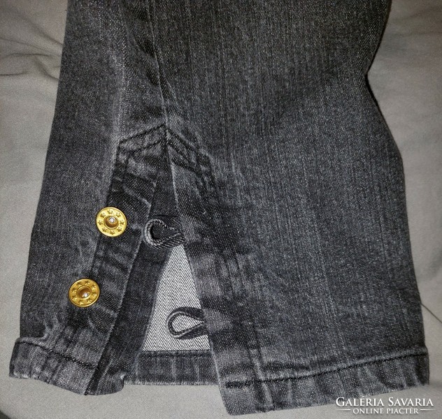 Casual comfort gray women's jeans uk12