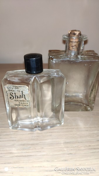 Régi parfümös üvegek Molnár & Moser és Guerlain