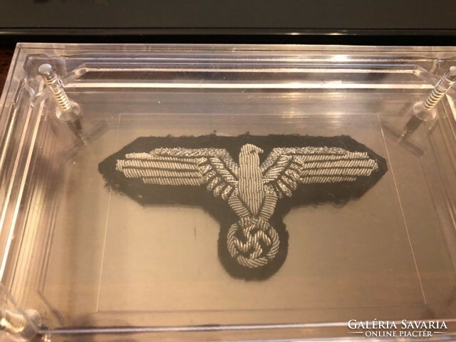 Waffen-SS  Officers bullion embroided sleeve eagle WW2