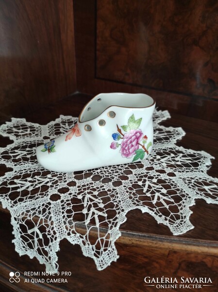 Herendi porcelán kiscipő