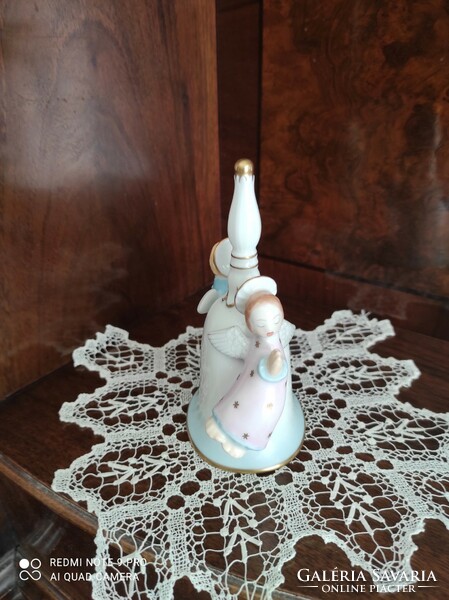 Herend porcelain bell
