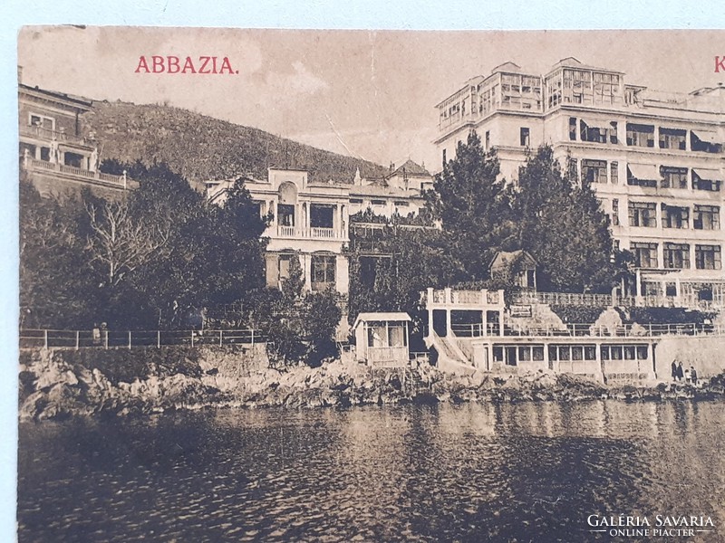 Old postcard abbey kinder-sanatorium dr. Szoge sanatorium photo postcard