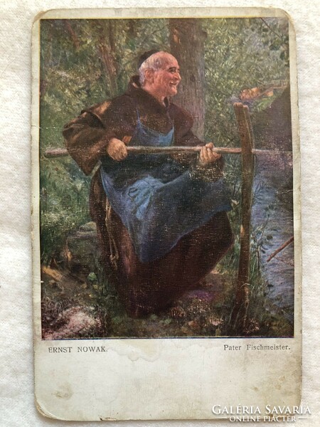 Antique, old postcard - Ernst Nowak -5.