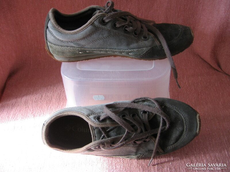 Retro columbia greenbelt gray sports shoes 7 / 41