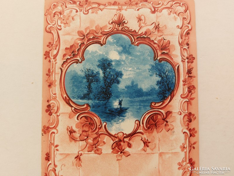 Régi képeslap 1901 levelezőlap tájkép