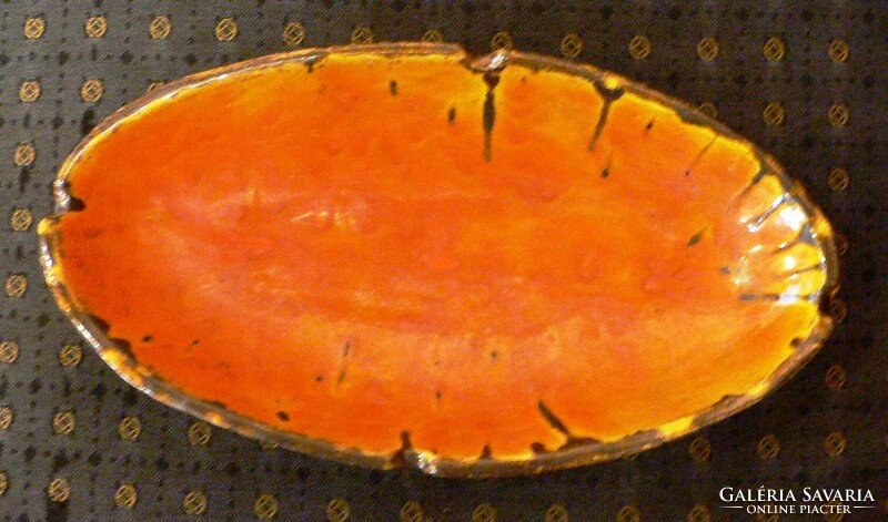 Retro ceramic bowl marked