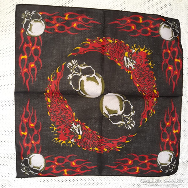 Motorcycle scarf, skull scarf