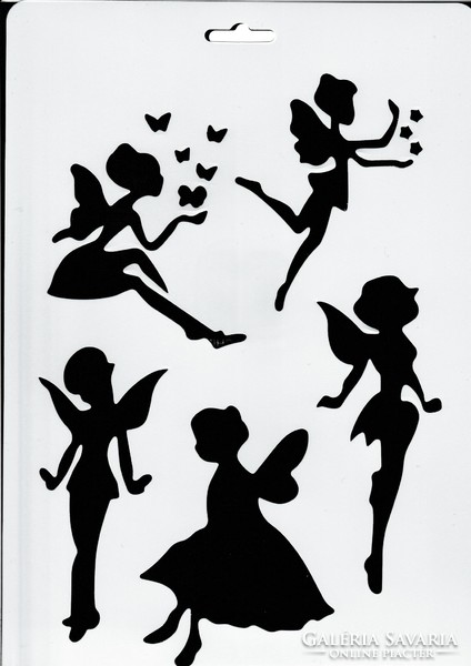 Sablon, stencil A/4-es méretben többféle
