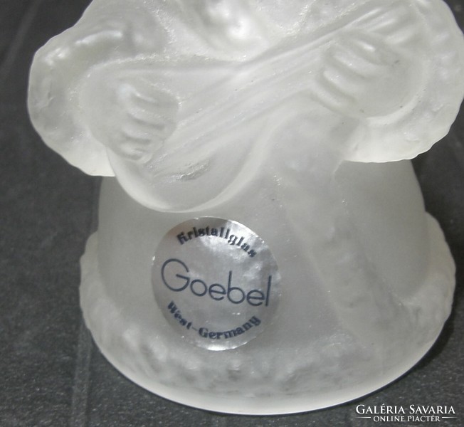 Musician English bell - goebel crystal glass