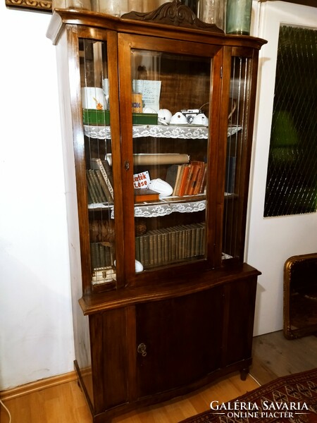 Special offer!, A small polished glass display case from the 1920s-30s in good condition