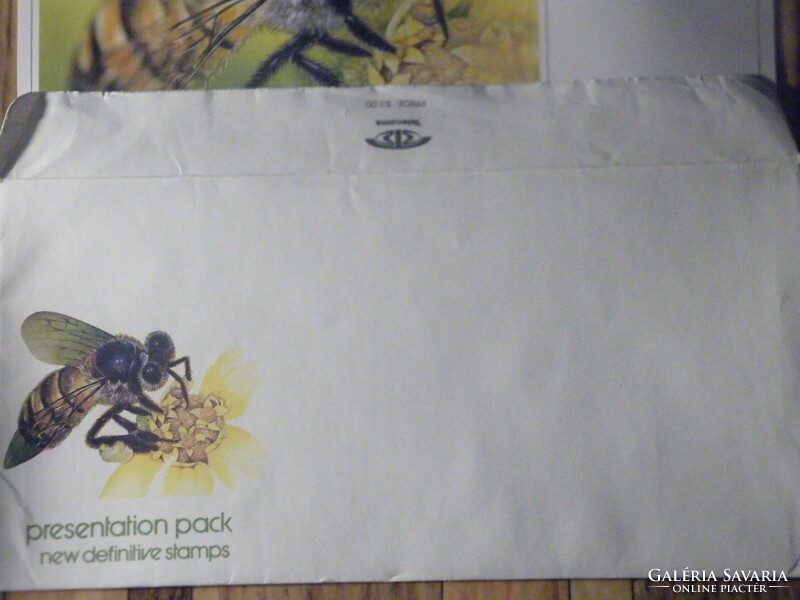 Singapore stamp line in original envelope - postage clean - designer: eng siak loy