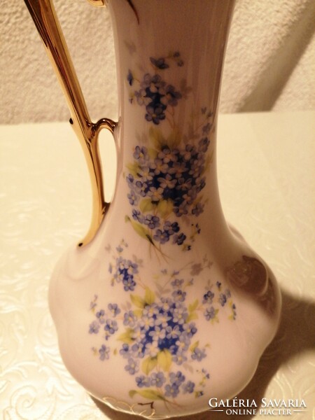 Marked, numbered Czeslovak, porcelain jug, decanter, vase, pourer.