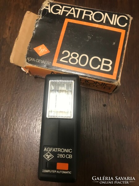 Agfatronic 280cb flash in original box 9x12 cm