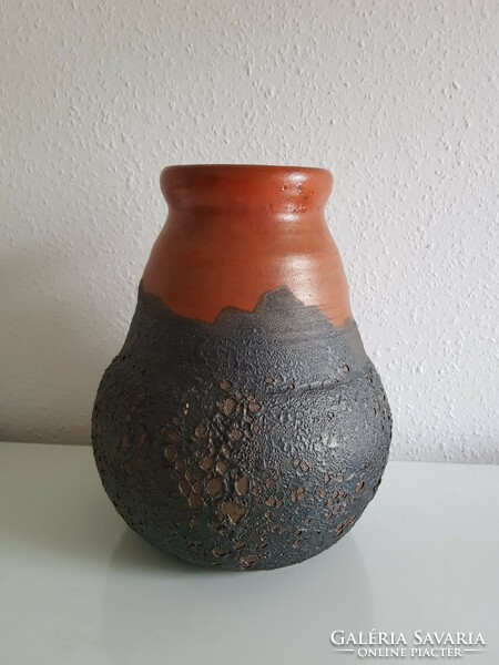 A unique vase by Ferenc Csermák