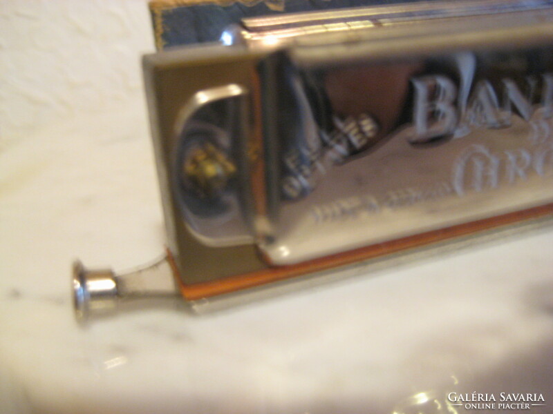 Professional harmonica, the bandmeister de lux chromatic 13 x 4 cm
