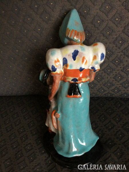 Large Szécs ceramics - mother and son - a nice gift for Mother's Day!