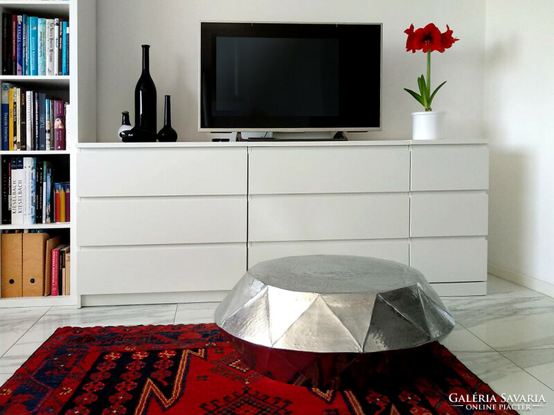 Indian, diamond-shaped coffee table