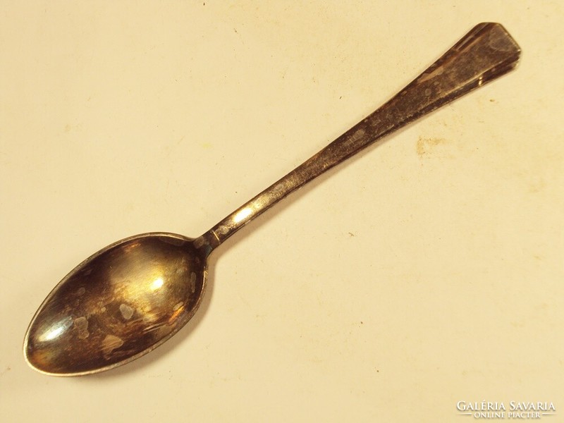 Antique marked silver-plated alpaca spoon small spoon with art krupp berndorf mark