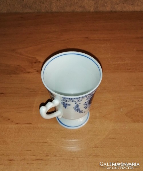 Marked porcelain coffee cup with leprechaun ears (22/d)