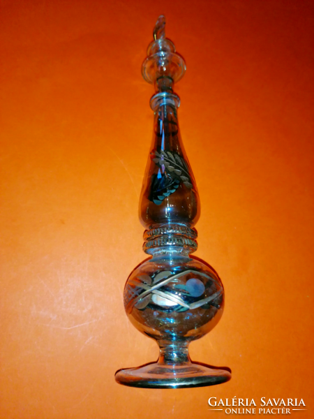 Egyptian perfume bottle on base 21 cm. 15.